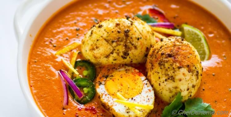 Egg Curry Tikka Masala