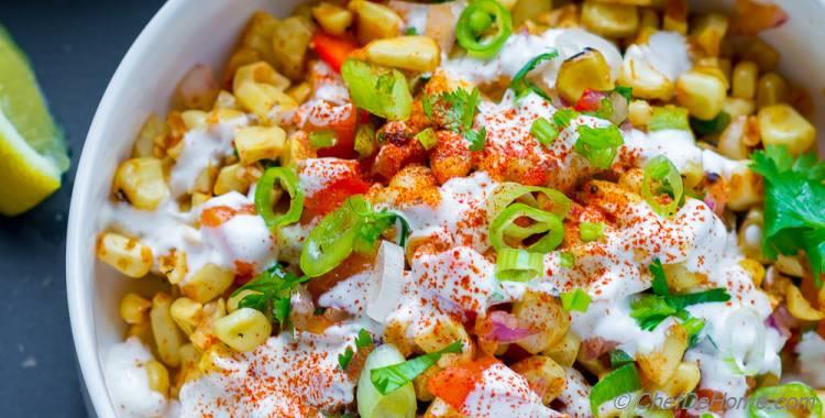 Esquites - Mexican Corn Salad