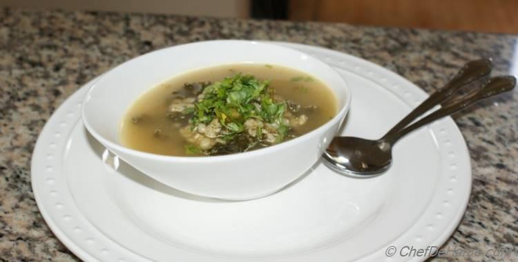 Kale and Barley Soup