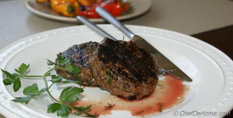 World's Easiest Grilled Lamb Burger