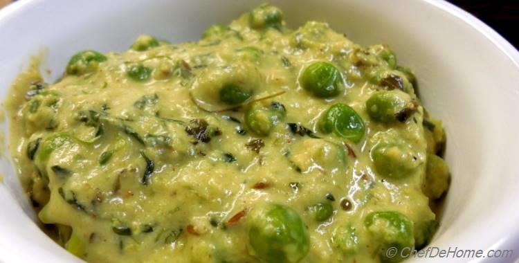 Indian Matar Methi Malai