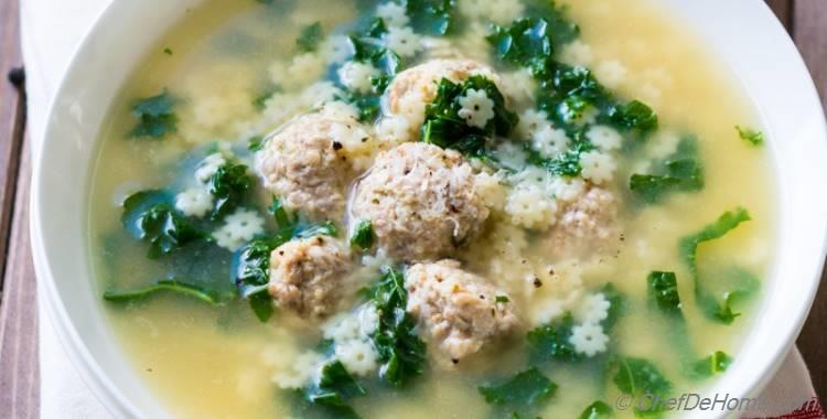 One Pot Italian Wedding Soup