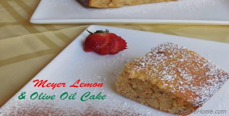 Meyer Lemon and Olive Oil Cake