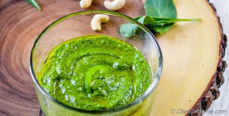 How To Make Spicy Arugula Pesto