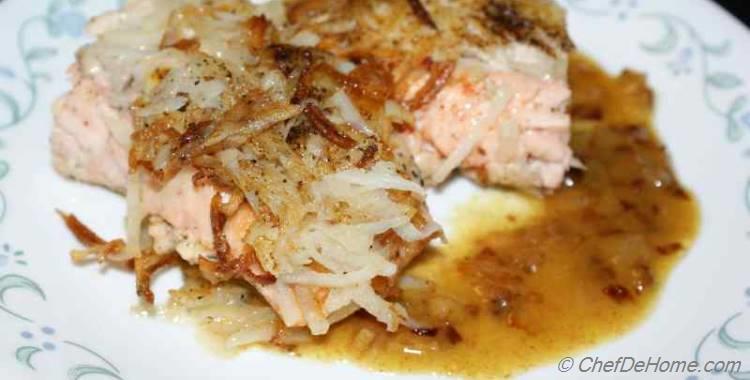 Salmon With Potato Hash