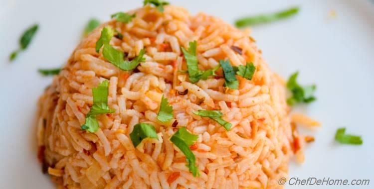 Spanish Tomato Rice with Smoked Chipotle