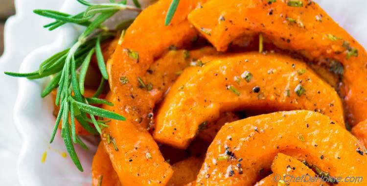 Roasted Butternut Squash with Rosemary