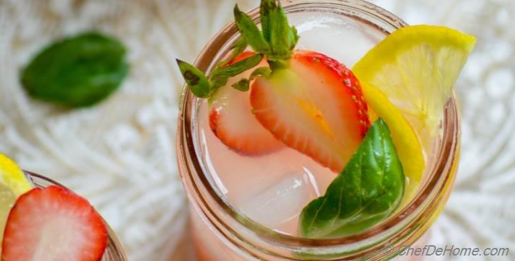 Strawberry Basil Lemonade