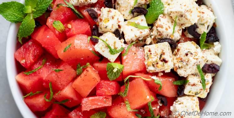 Watermelon Feta Salad