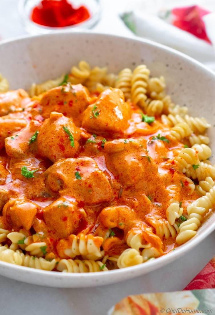 Hungarian Chicken Paparikash Recipe