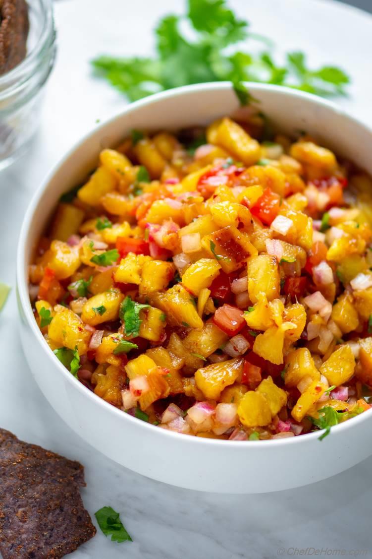 Delicious Summer Pineapple Salsa