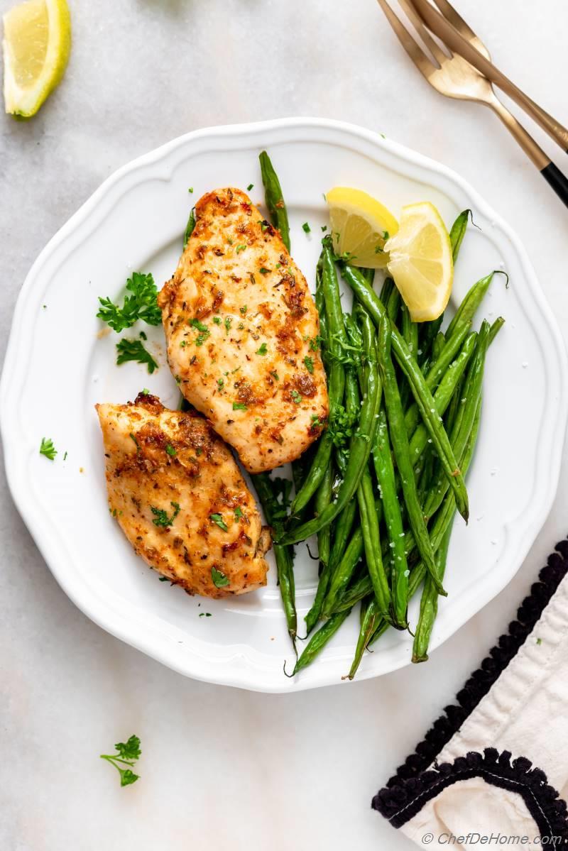 Air Fryer Chicken Breast (Marinated, No Breading) Recipe