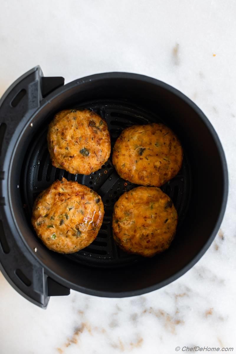 Air Fryer Salmon Patties Recipe