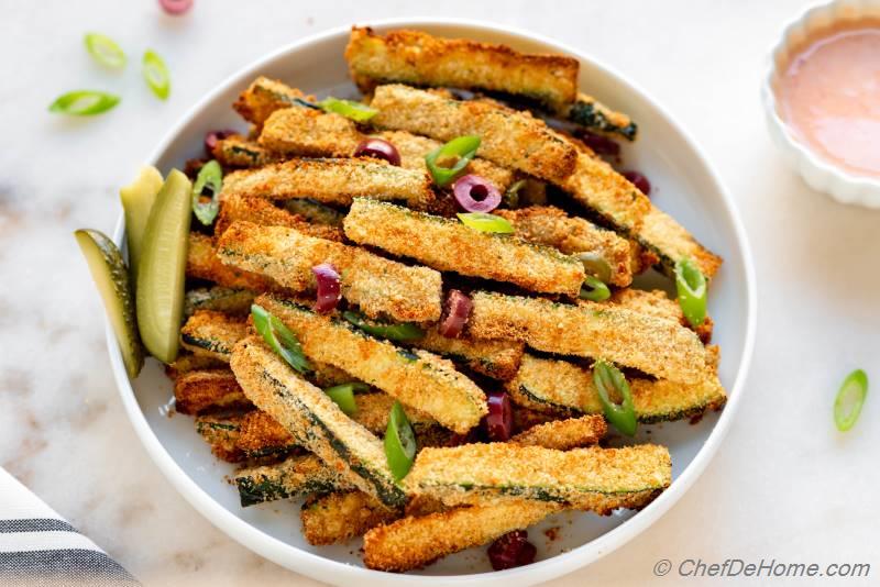 Air Fryer Zucchini Fries Recipe