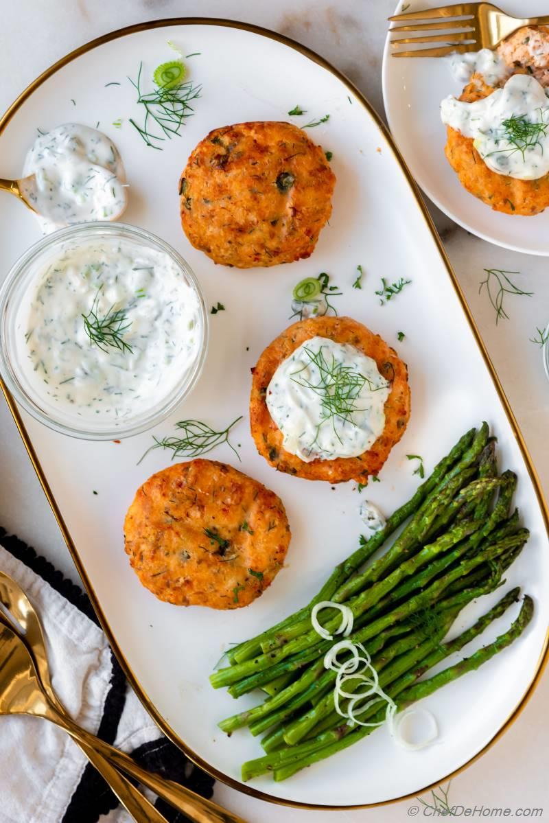 Air Fryer Salmon Patties Recipe