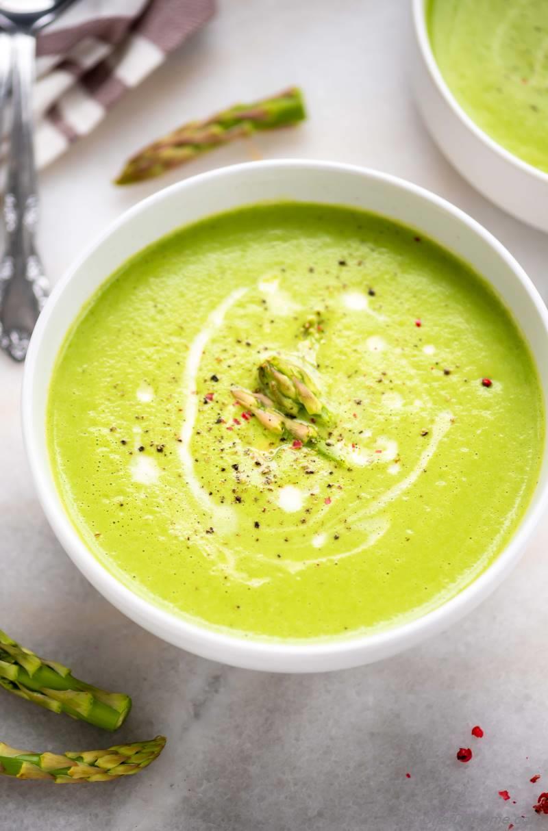 Asparagus Soup Recipe | ChefDeHome.com