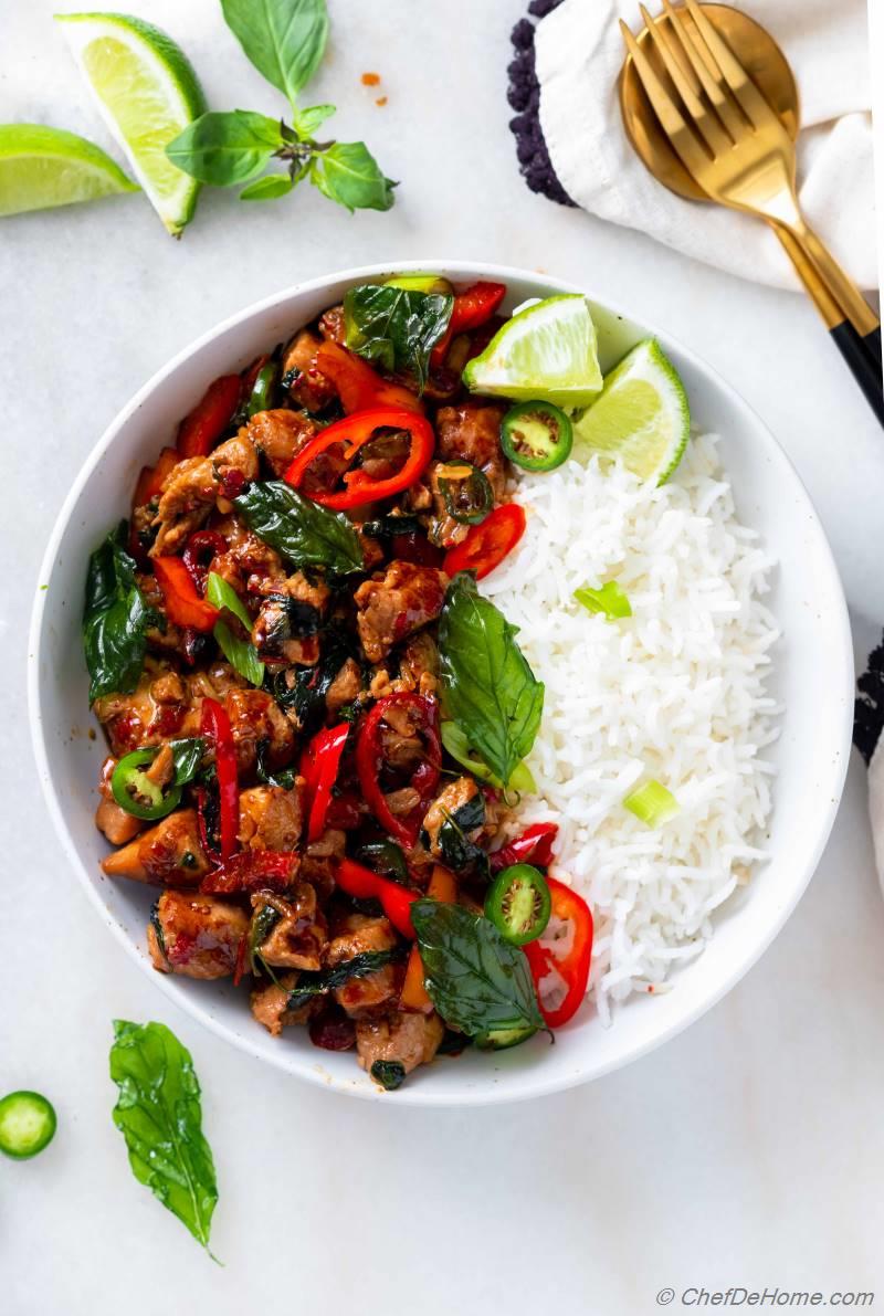 Thai Basil Chicken Recipe