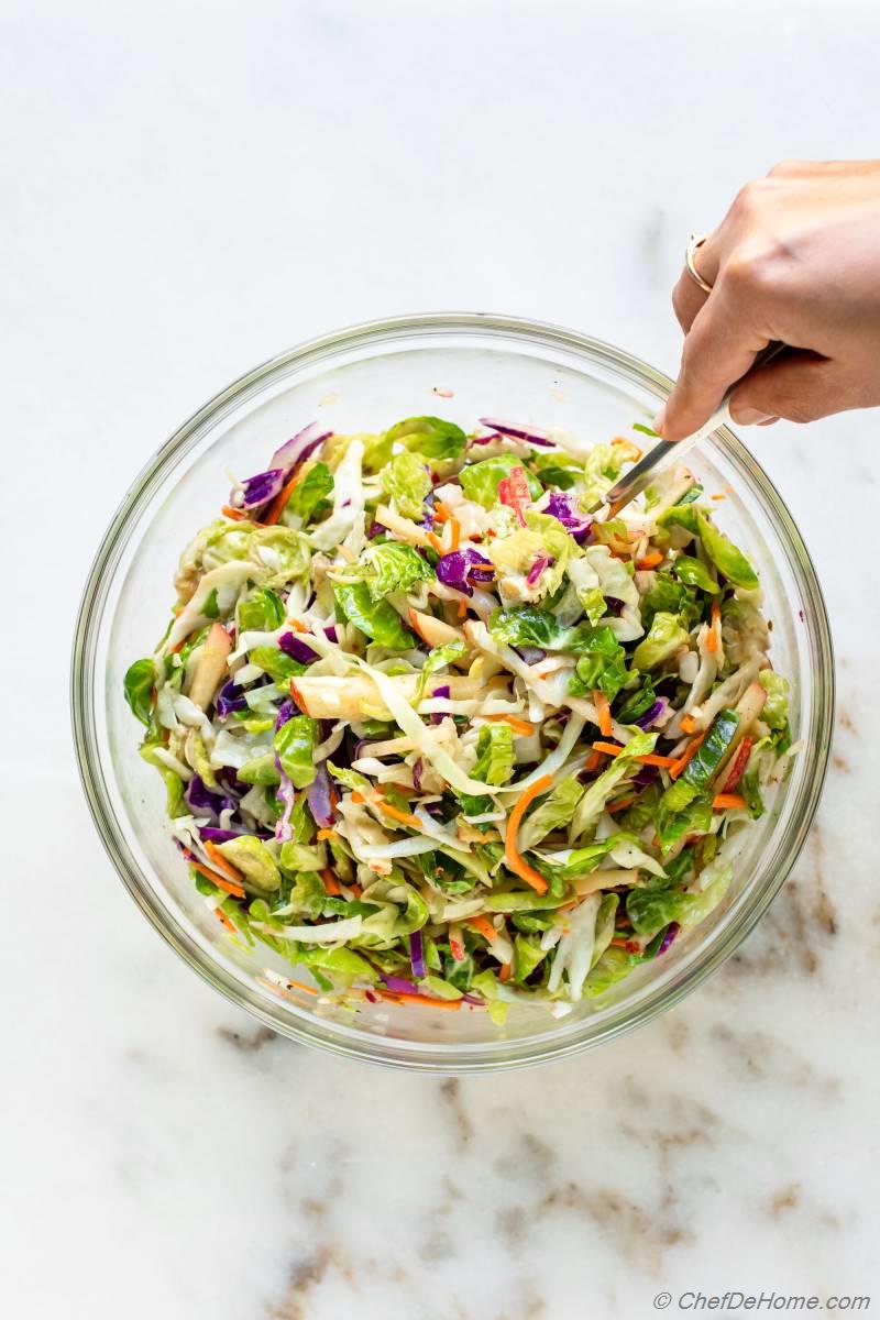 Brussel Sprouts Slaw Recipe