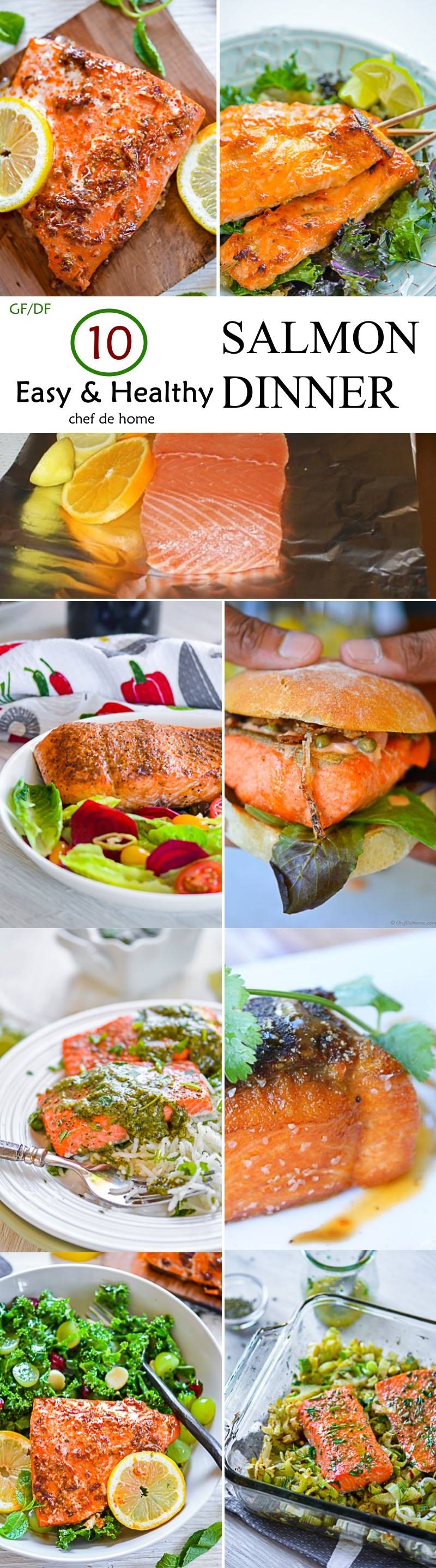 10 Easy and Healthy Salmon Recipes Meals | ChefDeHome.com