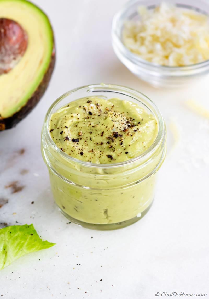 Avocado Caesar Salad With Avocado Caesar Dressing Recipe 5053