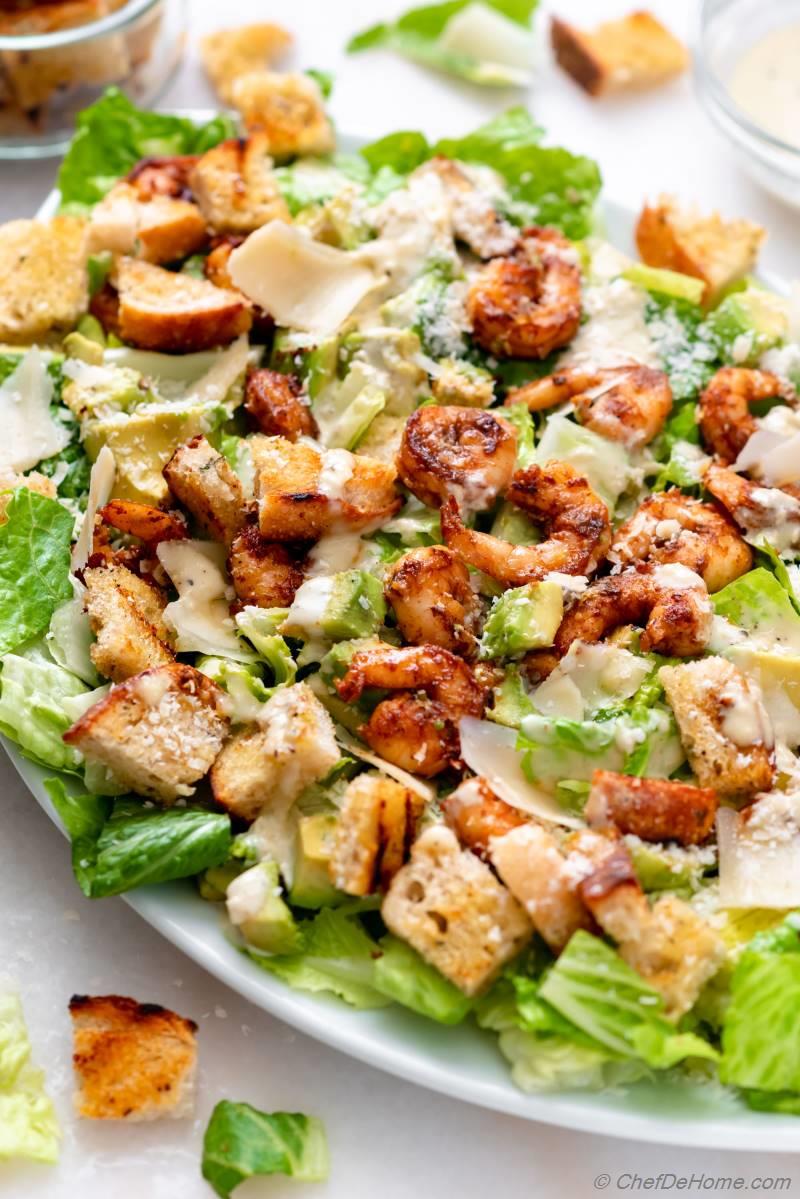 Shrimp Caesar Salad Recipe