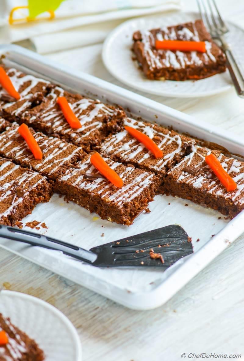 Gluten Free Moist Chocolate Carrot Cake Recipe