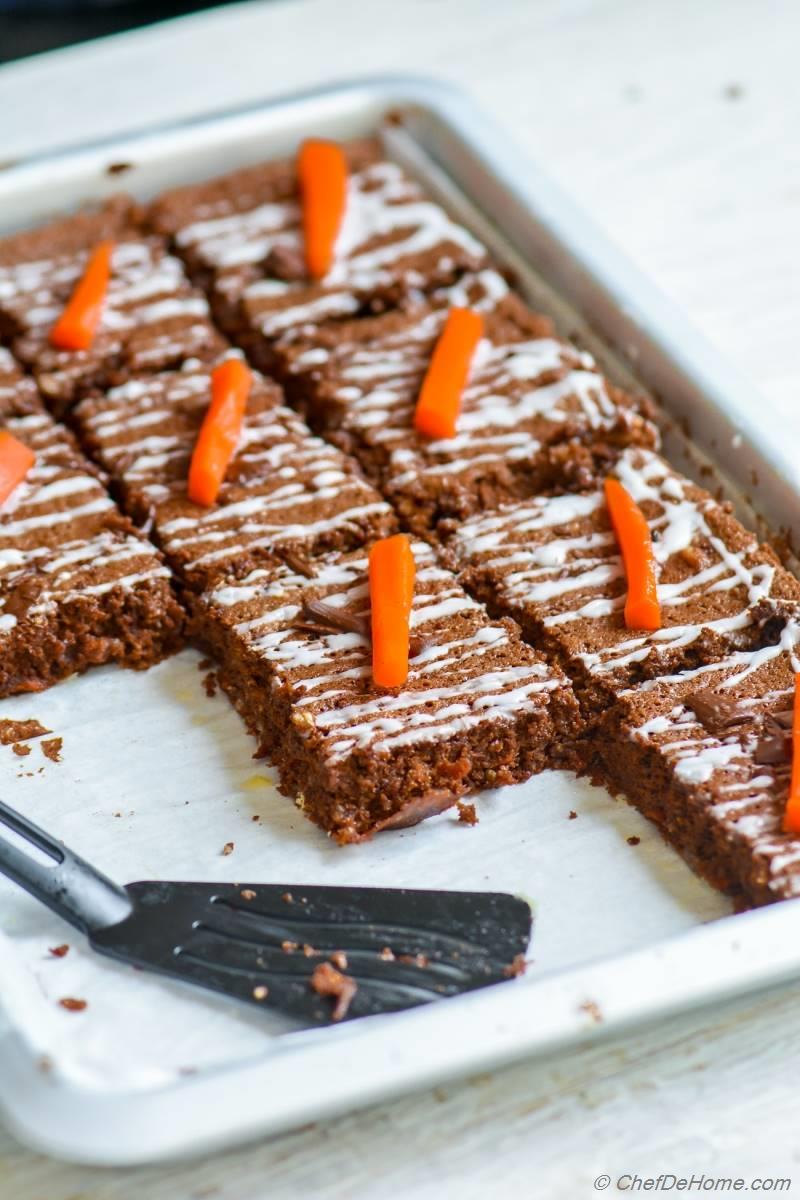 Gluten Free Moist Chocolate Carrot Cake Recipe