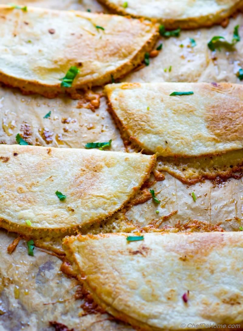 Cheesy Baked Tortilla Chips Recipe