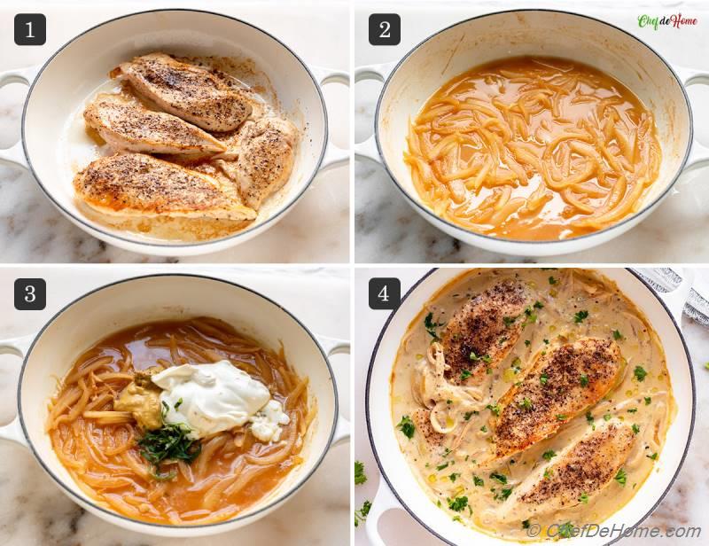 Chicken Dijon Creamy Mustard Chicken Recipe