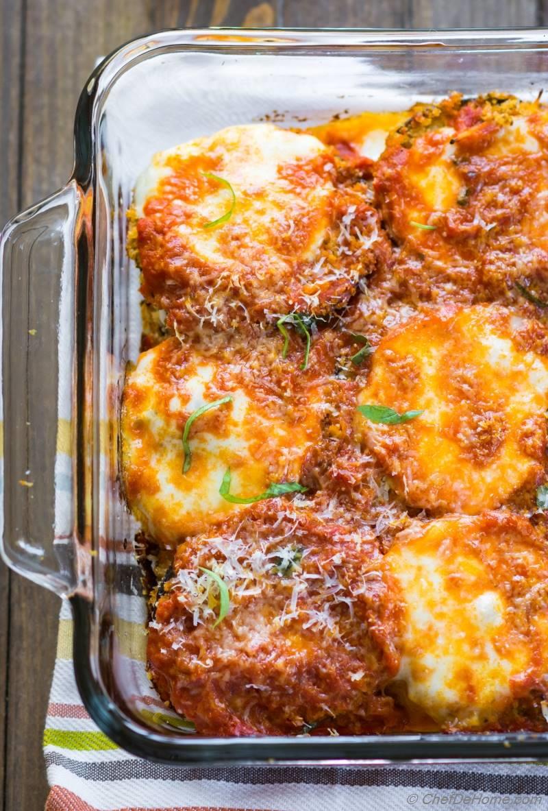Eggplant Parmesan Casserole Recipe