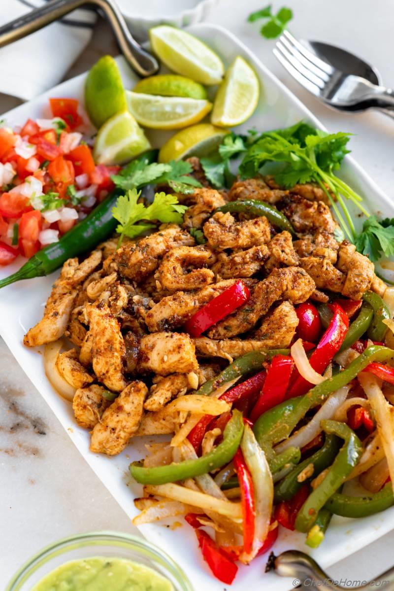 Air Fryer Chicken Fajitas Recipe