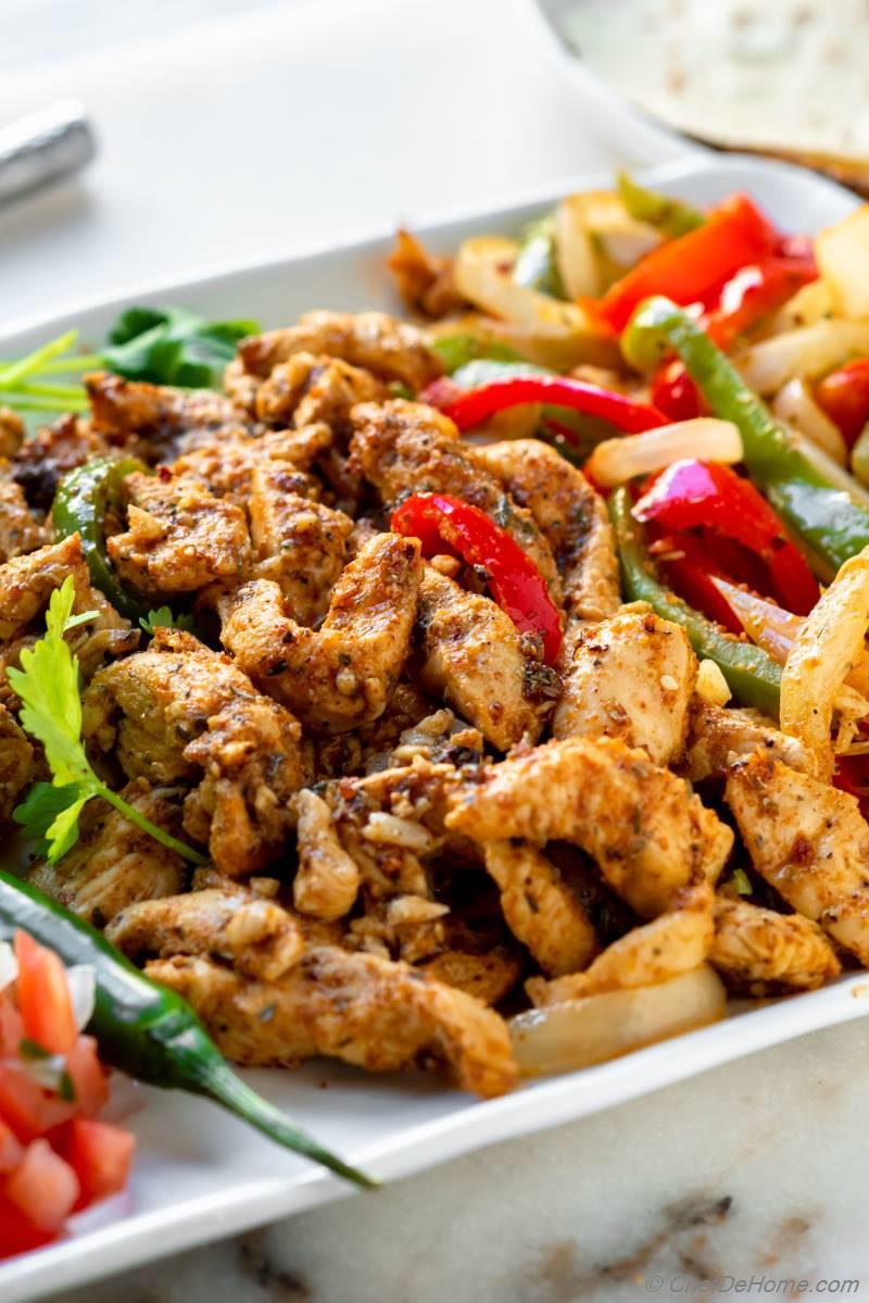 Air Fryer Chicken Fajitas Recipe