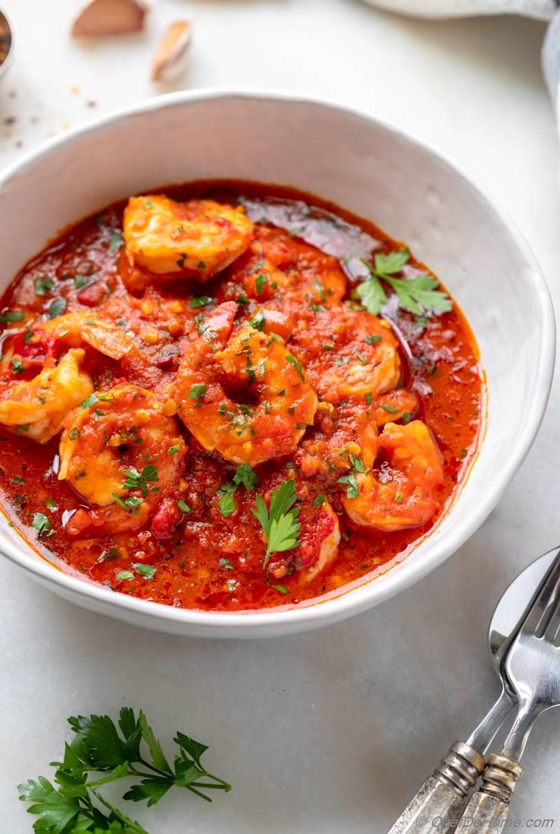 Shrimp Fra Diavolo Recipe | ChefDeHome.com
