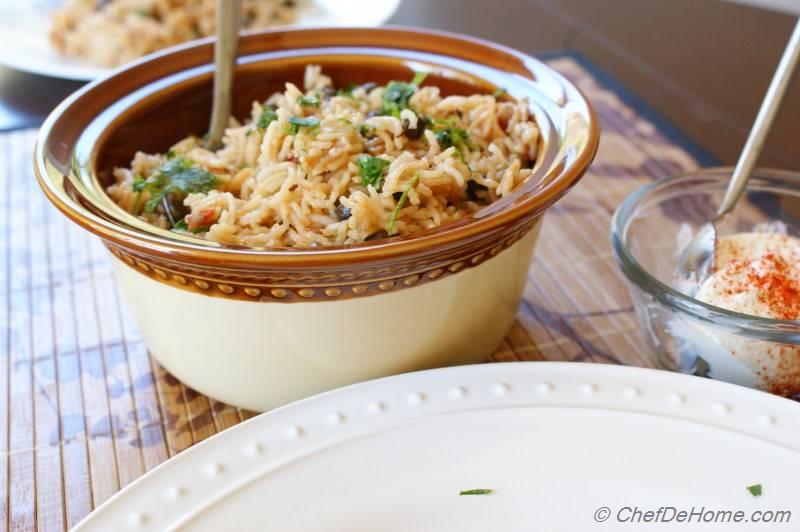 Green Garbanzo Beans Pilaf Recipe