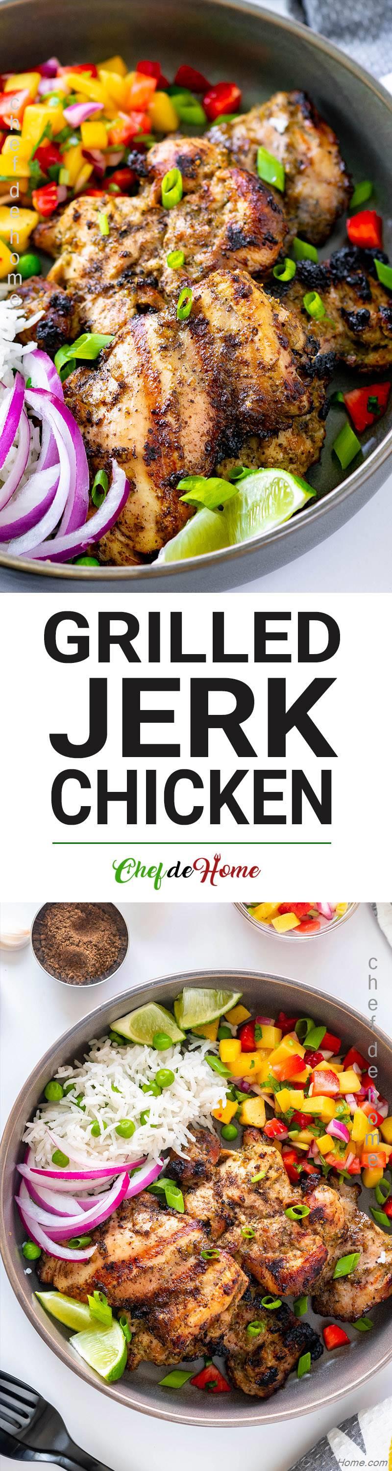 Jerk Chicken with Amazing Jerk Marinade Jamaican Jerk Chicken Recipe