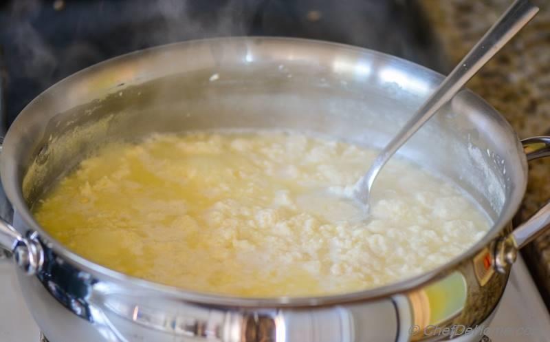 Indian Kalakand Burfi with Condensed Milk Recipe