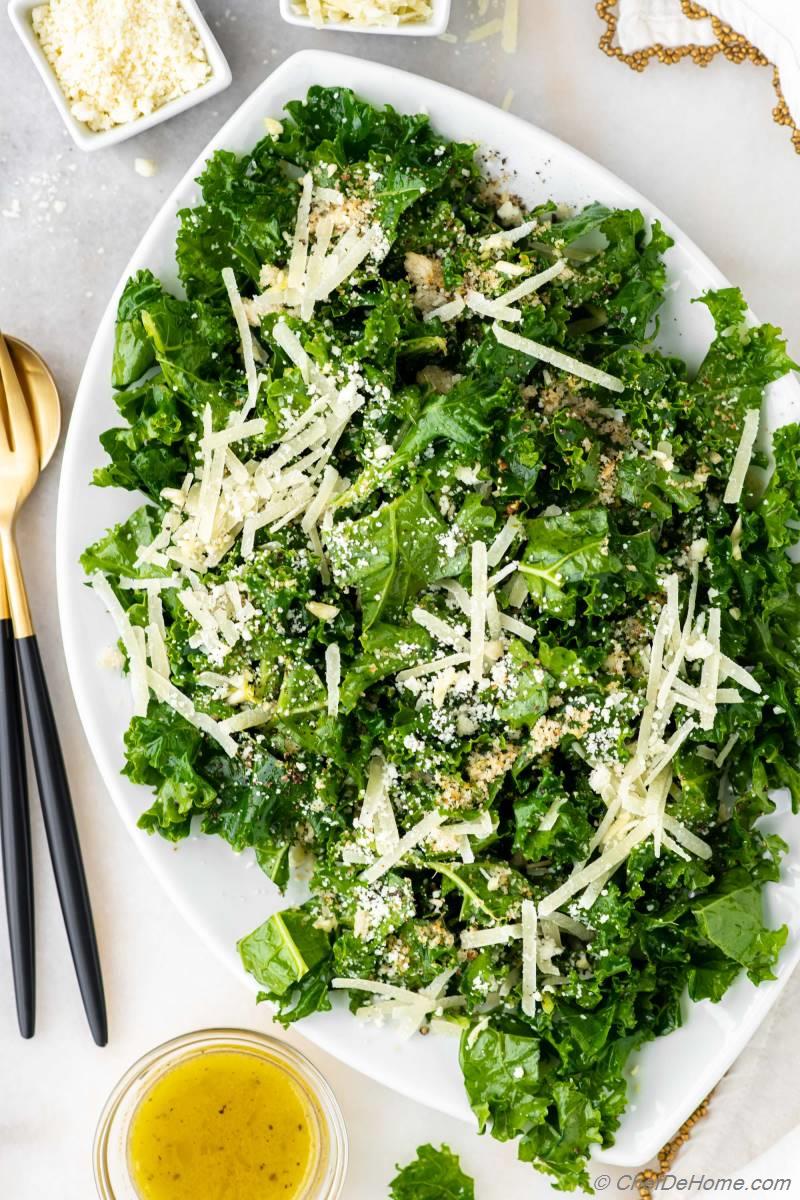 Massaged Kale Salad Recipe
