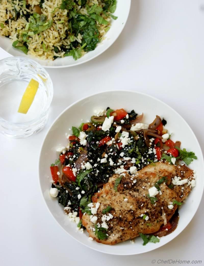 Warm Kale and Chicken Salad Recipe