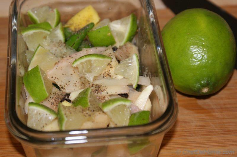 Quick Oilfree GingerLime Pickle Recipe