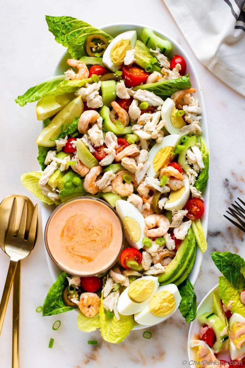 Crab Louie Salad Recipe | ChefDeHome.com