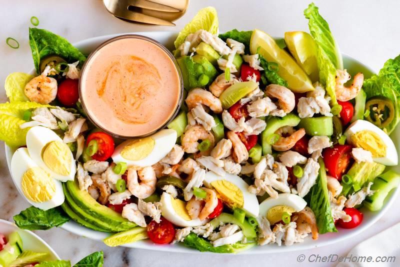 Crab Louie Salad Recipe | ChefDeHome.com