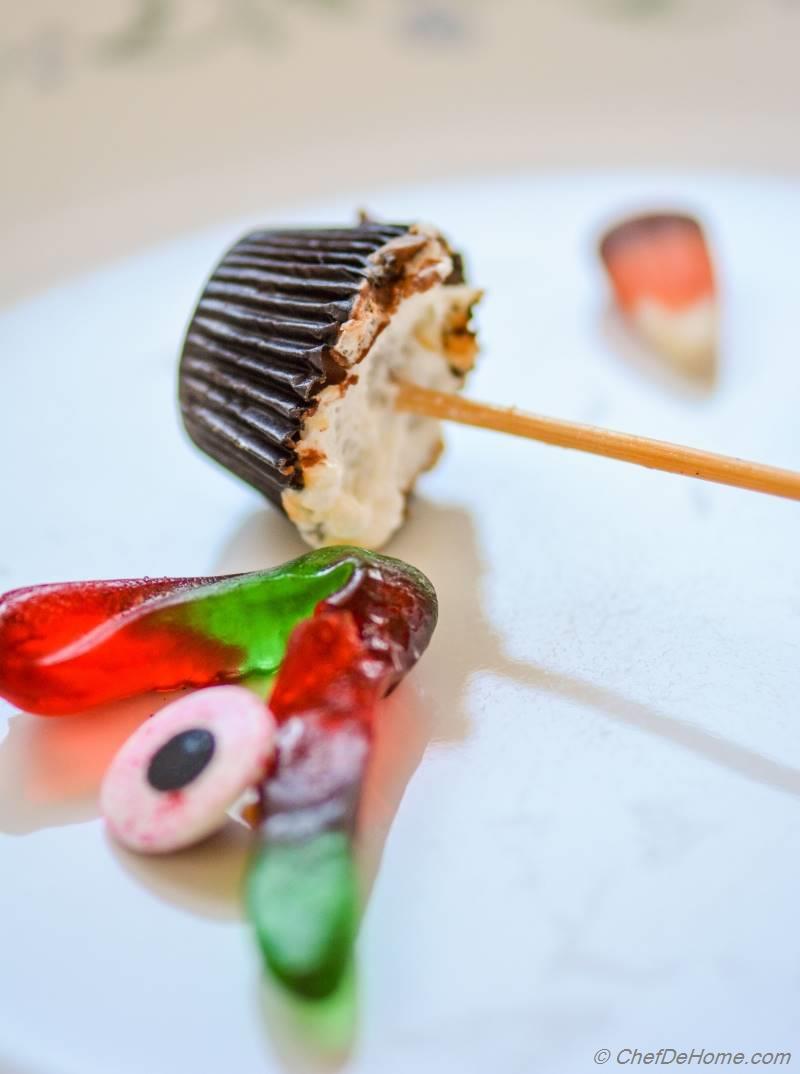 Creepy StickMen Marshmallow Candy Kabobs Recipe