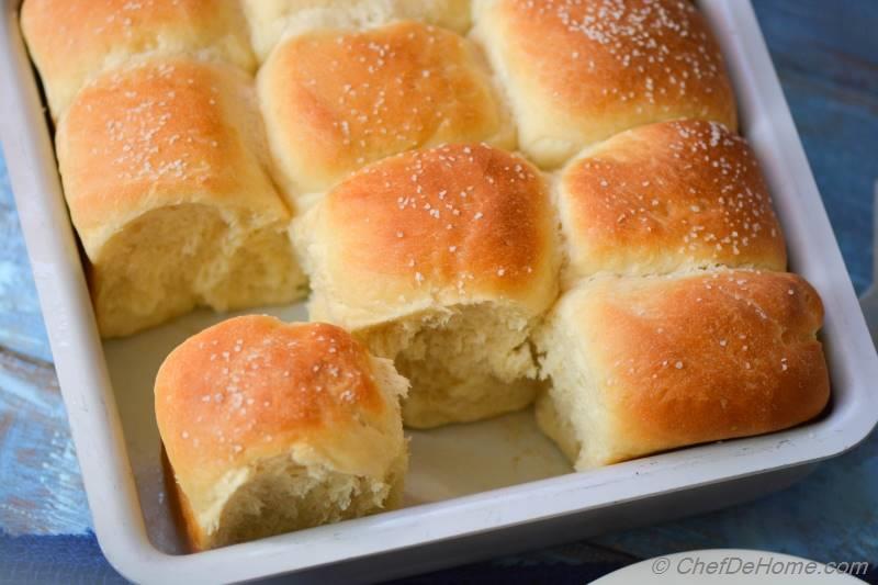 The Best Parker House Bread Rolls from Omni Parker House Rolls Recipe