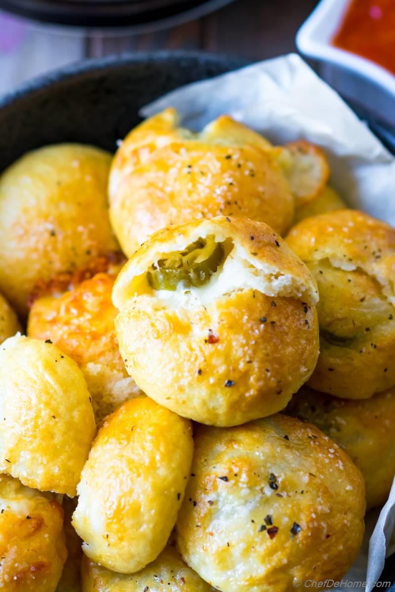 Jalapeno Popper Pretzel Bites Recipe