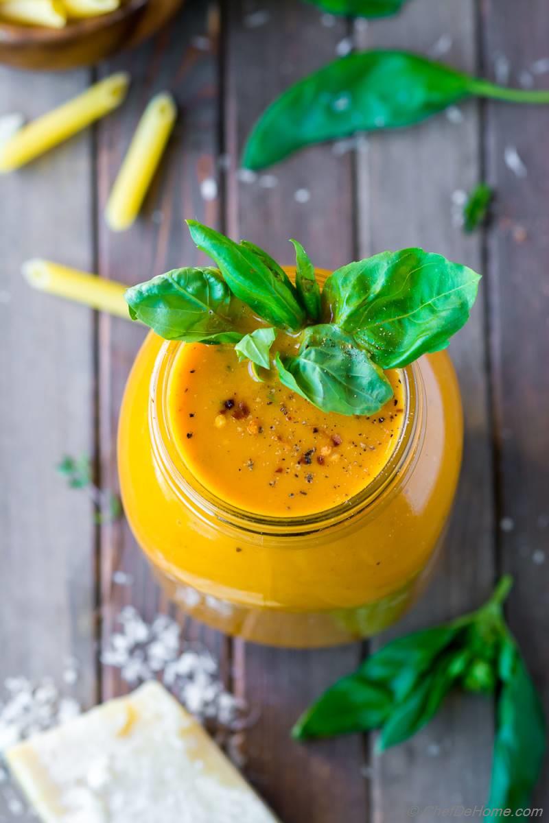 Pumpkin Pasta Sauce Penne Alla Vodka Recipe