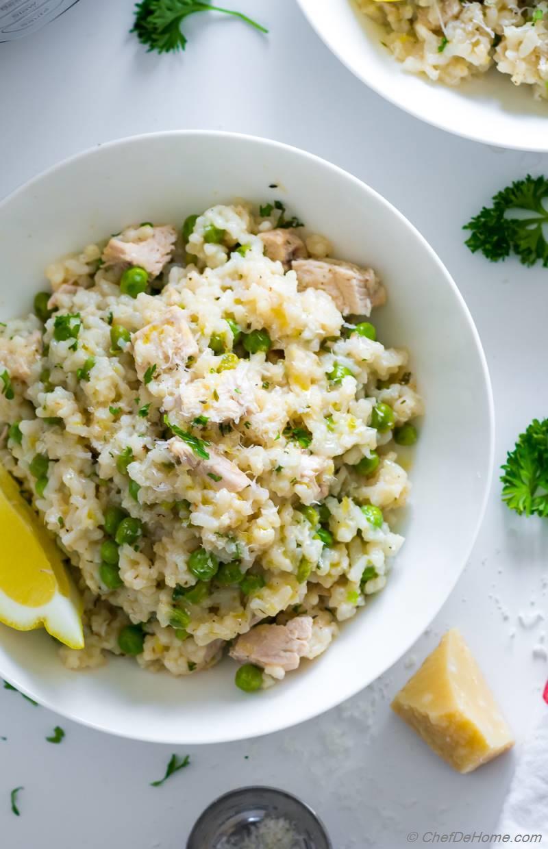 Chicken Risotto Instant Pot Recipe