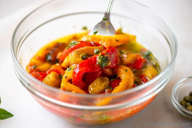 How To Roast Peppers (Oven, Grill, Broiler) Recipe