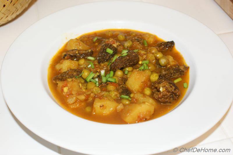 Morel Mushroom Curry Recipe