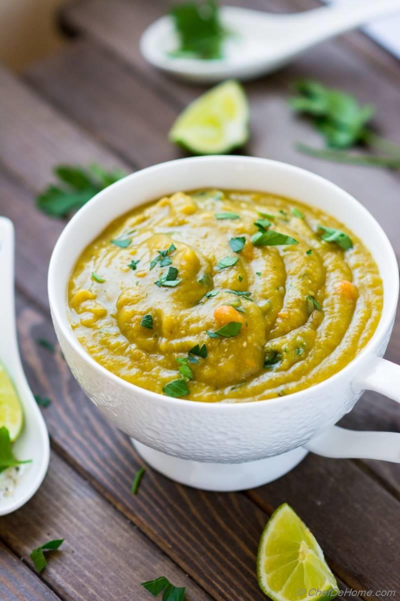 Split Pea Soup in Slow Cooker Recipe
