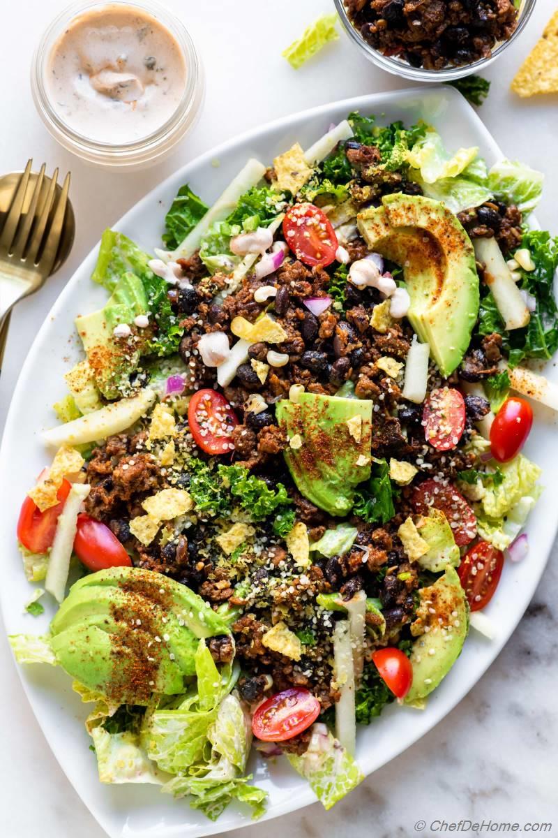 Vegan Taco Salad Recipe